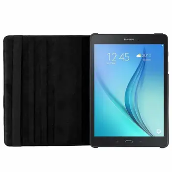 Tabletę Atveju Tab 9.7 SM T550 PU Odos Apversti Stovo Dangtelis skirtas Samsung Galaxy Tab 9.7