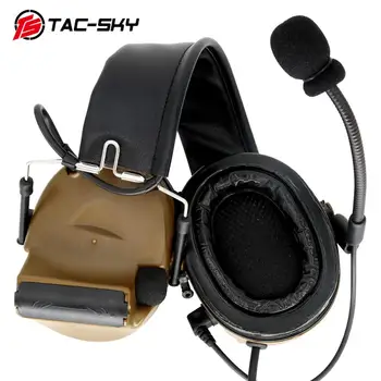 TAC-DANGUS COMTAC II silikono earmuffs versija lauko sporto triukšmo mažinimo paėmimas kariuomenės šaudymo earmuffs taktinis headsetCB