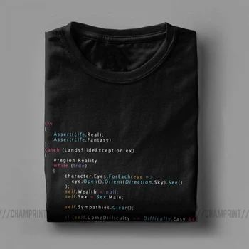 Tai Realiame Gyvenime, Kodavimas, Programavimas, Programuotojas Vyrai Tee Marškinėliai Hip-Hop Korėjos Pop Marškinėliai Medvilnės Drabužius Juokinga 5XL T-Shirts