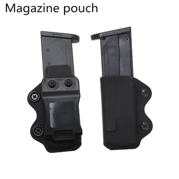 Taktinis IWB/OWB Kydex Žurnalas maišelį Glock 17 19 26 23 ginklą Maišelį glock 27 31 32 33 Pistoletas Nuslėpė Atlikti Mag Atveju