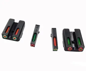Taktinis Raudona /Žalia Optinio Pluošto Žvilgsnio Nustatyti, Priekiniai Galiniai Žvilgsnio Glock VI11096