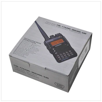 TalkPod TP-UV5S Tri-Band 136-174/240-260/400-520mhz 7W 2200mah Baterija Du būdu radijo walkie talkie Sesuo Yaesu VX-8DR