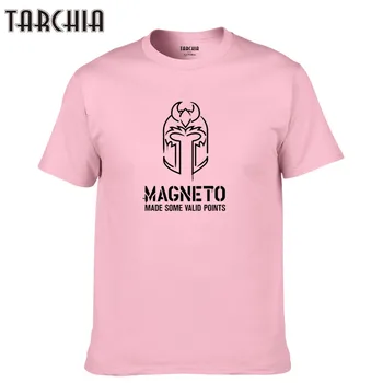 TARCHIA Marškinėliai Plius Mados Medvilnės Magnetų Homme Vasaros Marškinėliai Atsitiktinis Marškinėlius Tee Viršuje Berniukas 2021 Naujų Tinka T-marškinėliai Vyrams trumpomis Rankovėmis