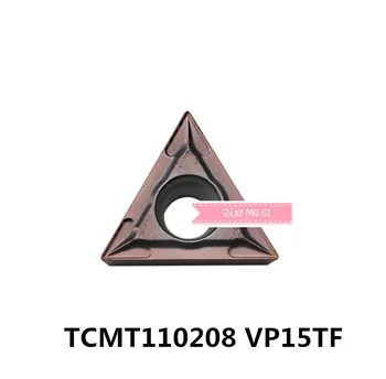 TCMT110202 VP15TF/TCMT110204 VP15TF/TCMT110208 VP15TF, karbido įdėklai tekinimo įrankio laikiklis nuobodu baras