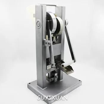 TDP-0 vadovas vieną perforavimo mašina, ranka prisukamas tableting mašina eksperimentinės filmavimo mašina, Kinų žolinis vaistas milteliai