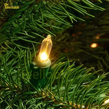 Teellook 1.2 m/3.0 m naujas PE lapų Kalėdų eglutės su LED šviesos šaltinis Kalėdų Mall hotel namų puošybai