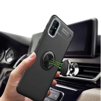 Telefoną atveju S20 plus Atveju Automobilio savininkas stovi magnetinio laikiklio žiedas TPU padengti telefono dėklas S20 plus Ultra S20
