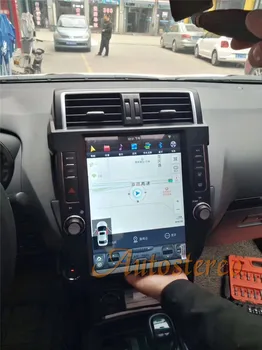 Tesla Stilius Android 9.0 Jutiklinis ekranas nemokama GPS Automobilio Multimedijos Grotuvo TOYOTA Prado 2010-2013 Garso Radijas stereo galvos vienetas IPS