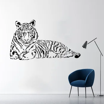 Tigras Gyvūnų Namų Dekoro, Miegamojo Kambarį Sienos Lipdukas Namų Dekoravimo Meno 