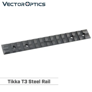Tikka T3 Picatinny Rail taikymo Sritis Mount 20mm Weaver Plieno