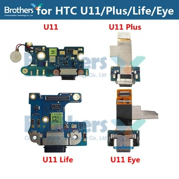 Tipas-C Mokestį Už HTC U11 U11 Life Akių USB Įkrovimo Dokas Flex Kabelis U11Life U11Eye USB Įkroviklis Uosto Telefonas Pakeitimo