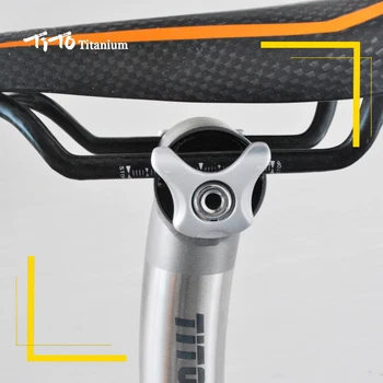 TiTo titano lydinio po plaukti nuo balnelio iškyšos kelių dviratį MTB dviratį nuo balnelio iškyšos dviračių dalys, 27.2 mm/30.9 mm/31.6 mm Sėdynės Pos