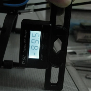 TL90 Skaitmeninis Žingsnio Matuoklis Backlight LCD Ekranas Menčių Kampo Matavimo Įrankis R9JF