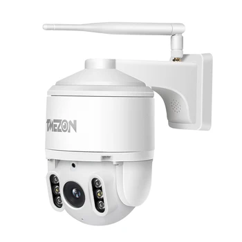 TMEZON PTZ IP Saugumo 1080P vaizdo Kamera IR Supjaustyti Naktinio Matymo, El. paštas Signalizacijos, 2-Way Audio blogų oro sąlygų Stebėjimo VAIZDO Kamera