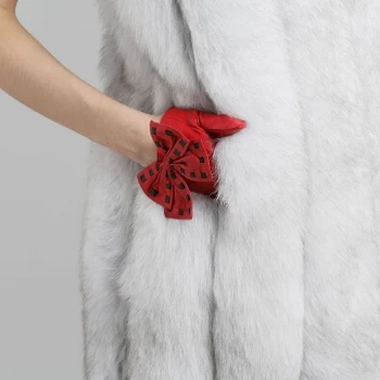 Top geriausios kokybės nekilnojamojo fox fur coat moterų žiemos ilgos natūralaus kailio liemenė moteris originali blue fox fur coat striukė Plius Dydis