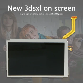 Top Viršutinė LCD Ekrano Pakeitimas Ekrano Remontas Dalis Lengvas Žaidimas, Žaisti Elementai Naujas Nintendo 3DS XL LL