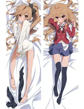 Toradora! anime Personažai seksuali mergina aisaka taiga mesti pagalvę padengti TIGER x DRAKONAS kūno Užvalkalas