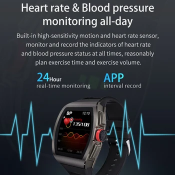 Torntisc 2020 Naujas IP68 Vandeniui Smart Watch Vyrų Kraujo Spaudimas Heartrate Stebėti Sporto Smartwatch 