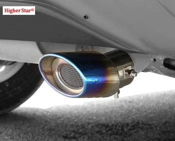 Toyota CHR C-HR 2016-2019 Aukštos kokybės Nerūdijančio plieno, automobilių dvigubas vamzdelis, skraistes,Išmetimo vamzdžio angos apdaila uodega gerklę