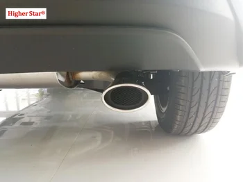 Toyota CHR C-HR 2016-2019 Aukštos kokybės Nerūdijančio plieno, automobilių dvigubas vamzdelis, skraistes,Išmetimo vamzdžio angos apdaila uodega gerklę