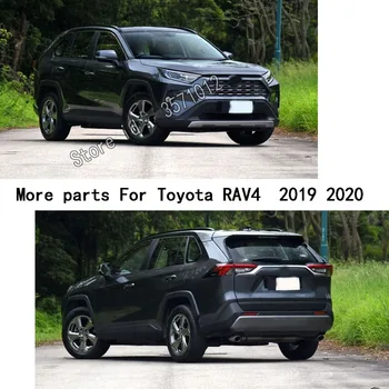 Toyota RAV4 2019 2020 Automobilių Lipdukas Stilius Kūno Galiniai Atgal Šviesos Lempos Rėmelis Dangčio Apdailos Skydelis Gaubtai Dalių Liejimo 4pcs