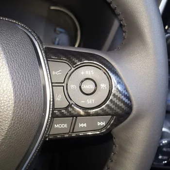 Toyota rav4 rav 4 xa50 50 2019 2020 Vairo apdaila vidaus rėmo apdaila, automobilių reikmenys plastiko, anglies pluošto