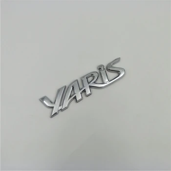 Toyota Yaris Automobilių Galinis Kamieno Ženklelis Emblema Logotipas Raidžių Lipdukas Auto Lipdukai