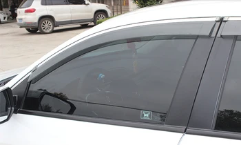 Toyota Ženklas-x 2007 m. 2008 m. 2009 m. Plastikiniai Šildomi Skydelis Ventiliacijos Langą Atspalvių Saulės, Lietaus Apsaugas, Reflektoriai 4pcs