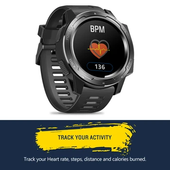 Tracker HR Aktyvumo Seklys laikrodis su Širdies ritmo Monitorius Vandeniui Pažangus Fitneso Juosta Žingsnis Counter-Pedometer Žiūrėti