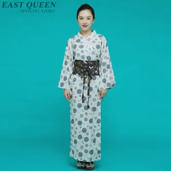 Tradicinis japonų kimonos japonų kimono yukata polka dot atsitiktinis elegancija kimonos japonų drabužių mados 2018 AA3837 Y A