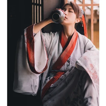 Tradicinis kinų Elegantiškų Šokių Kostiumai, Pasakų Veiklos Hanfu Suknelė Moterims Siuvinėjimo Rytų Senovės Liaudies Kostiumas DL3933