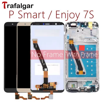 Trafalgaro Ekrano ir Huawei P Smart LCD Ekranas skaitmeninis keitiklis Touch 
