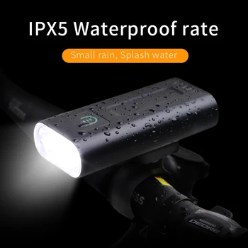 TRLIFE Galingas Dviratis Šviesos 5200mAh USB Rehargeable LED Dviračio Žibintas Priekinis IPX5 atsparumas Vandeniui MTB Dviračio Žibintuvėlis, kaip Galios Bankas