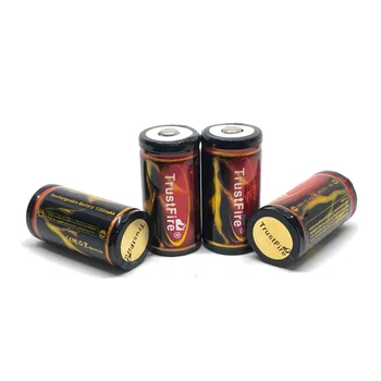 TrustFire 18350 Baterija 1200mAh 3.7 V, Li-ion Įkraunama Ličio Baterijos su Saugomų Valdybos Fotoblykstės Žaislai