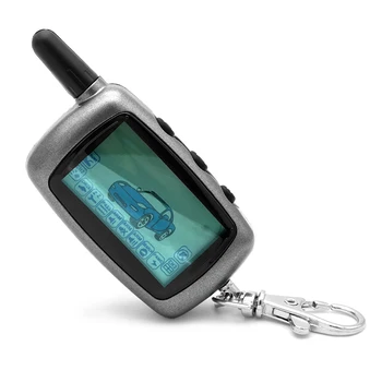 Twage A6 LCD Nuotolinio valdymo pultelis Pultelio Fob Transporto priemonių Saugumo dvipusis Automobilių Signalizacijos Sistemos StarLine A6 Keychain