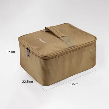 Tūkst. litų Vėjai daugiafunkcinis saugojimo krepšys lauko kempingas viryklė, indai, įrankiai, dėvėti, atsparus saugojimo krepšys iškylų krepšys