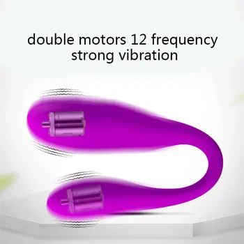 U Tipo Nuotolinio Valdymo Vibratorius, Skirtas Moterims, USB Įkrovimo G-Spot Klitorio Stimuliatorius Masažas Vibratorius Suaugusiųjų Sekso Žaislų Pora