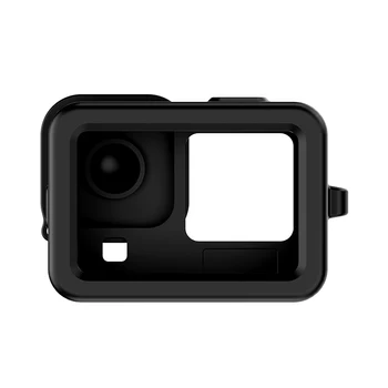 Ulanzi G9-1 GoPro 9 Silikono Atveju GoPro hero 9 black Apsaugos Atveju Vlog Rėmo Mic Garso Adapteris Veiksmų Fotoaparato Priedai
