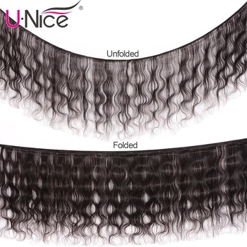 UNICE 30 Colių Kūno Banga Brazilijos Mergelių Plaukų Ryšulių Natūralios Spalvos Žmogaus Plaukų Pynimas 1/3/4 Afrikos Amerikos Moterų