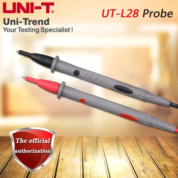 UNIT UT-L28 skaitmeninis multimetras pen 10A universalus stalo pen nuimamas pen patarimas dvigubai izoliuoti laidai