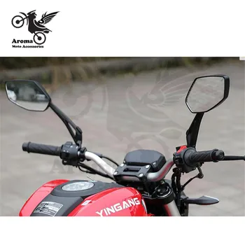 Universalus 8MM 10MM originalus klasikinis motociklų dalys, moto pusėje veidrodžiai yamaha FZ1N FZ6N FZ8N XJ6N veidrodis motociklo galinio vaizdo