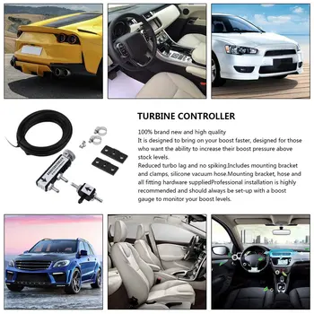 Universalus Automobilių Lenktynių Turbo Boost Controller Turbo Turbina Valdančioji Vožtuvas Manual Boost Controller 3 spalvos variantas Karšto Pardavimo