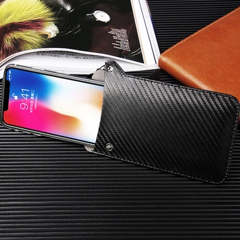 Universalus PU Odos Piniginė ant Diržo Dėklas Telefono dėklas, Skirtas Samsung Galaxy Note 20 10 9 8 S10 S20 S8 S9 Plus 