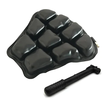 Universalūs Motociklo Oro Sėdynės Pagalvėlė Padengti 3D Pripučiamos Sėdynės Pagalvėlės neleidžiančioms slysti Kvėpuojantis smūgio absorbcija, sėdynė, kilimėlis, M/L/XL