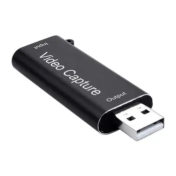 USB 2.0 Placa De Filmavimo Kortelės Audio Capture Savirašio Prietaiso Žaidimas Įrašymo Rinktuvas Ps4 Windows, Linux
