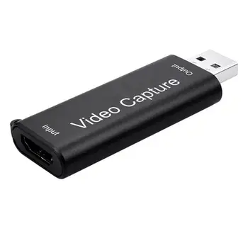 USB 2.0 Placa De Filmavimo Kortelės Audio Capture Savirašio Prietaiso Žaidimas Įrašymo Rinktuvas Ps4 Windows, Linux