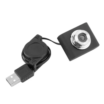 USB 5M Mega Pixel Kamera Skaitmeninė Vaizdo Kamera Web Cam PC Nešiojamas, Nešiojamasis Kompiuteris Clip-on Fotoaparatas Black dropshipping