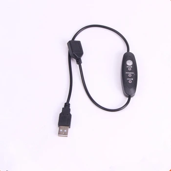 USB 5V 10W temperatūros reguliatorius šildytuvo termostatas 3 greitis reguliuojamas, ilgis apie 56CM