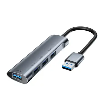 USB C HUB 3.0 C Tipo 4 Port Multi Adapteris, Splitter OTG Už Xiaomi 