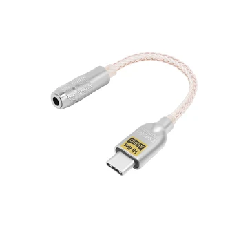 USB C VPK Ausinių Adapteris Nešiojamas 32bit386kHz Hifi DSD600ohm Didelis Atsparumas Stiprintuvo-C Tipo 3,5 mm Jack Adapteris - ALC5686
